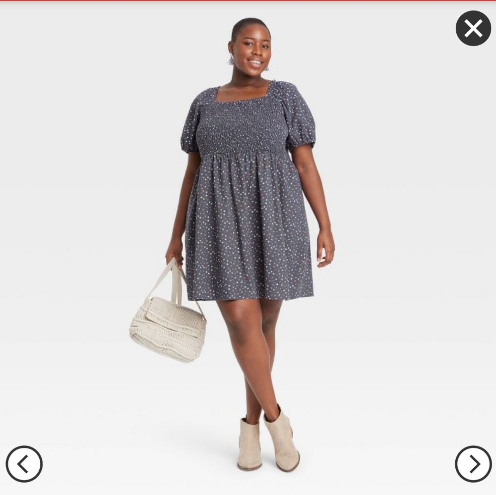 Universal thread cotton dress